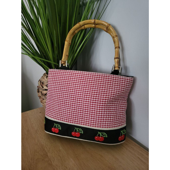 Croft & Barrow Handbags - Women's Croft & Barrow Handbag - Red Gingham